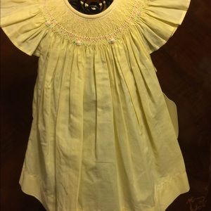 Smocked Angle Wing Dress